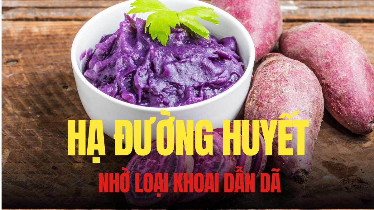 Minerals in yams help secrete insulin. Graphics: Tra My