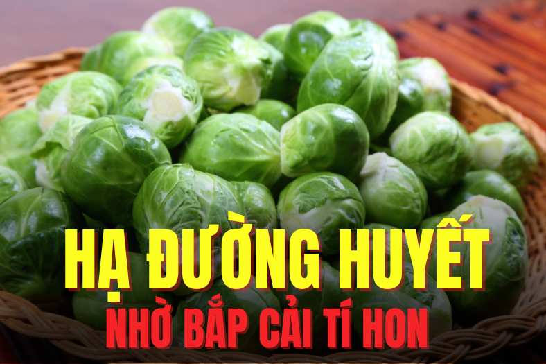 Cabbage is a vegetable with a low glycemic index, rich in fiber and anti-inflammatory nutrients, which can effectively support lowering blood sugar if used properly. Graphics: Tra My