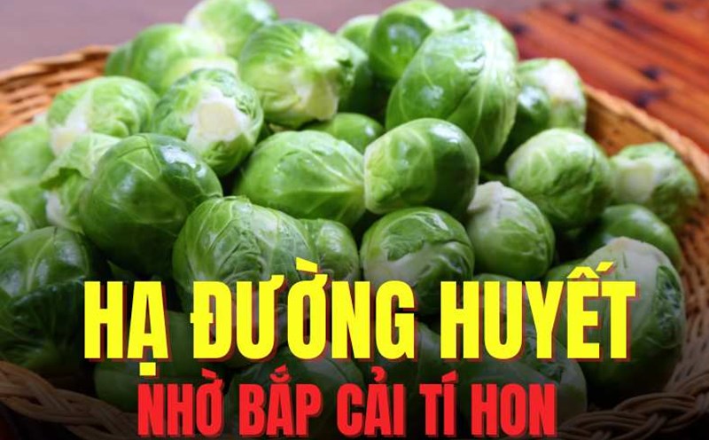 Cabbage is a vegetable with a low glycemic index, rich in fiber and anti-inflammatory nutrients, which can effectively support lowering blood sugar if used properly. Graphics: Tra My