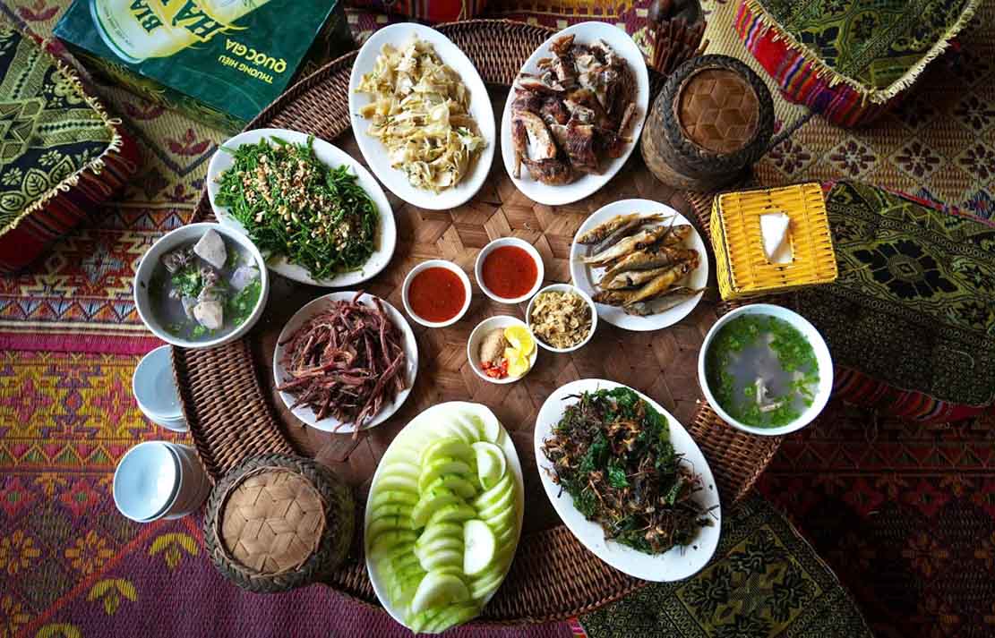 Văn hóa ẩm thực của người Thái. Ảnh: Ngọc Anh