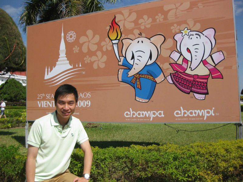 BTV Ky Lan ghi dau an tu nhieu su kien the thao cho den binh luan tai truong quay. Anh: Nhan vat cung cap