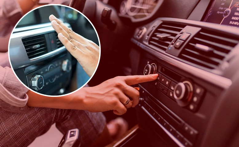 Apagarse el aire acondicionado antes de apagar el motor ayudara a proteger el sistema de acondicionamiento de aire del automovil para evitar daños tempranos. Foto grafica: Van Thang