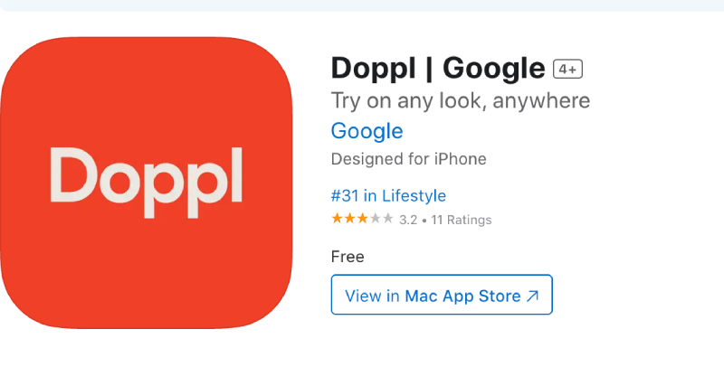 Google Labs has just announced the launch of Doppl - a virtual reality testing application using artificial intelligence. Photo: Quang Minh