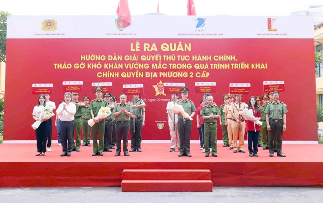 Bộ Công an đang xây dựng Cẩm nang hướng dẫn nhiệm vụ của cấp xã, cấp tỉnh