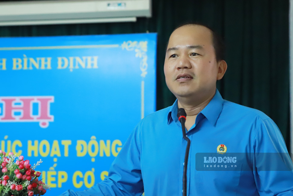 Ong Le Tu Binh - Pho Chu tich LDLD tinh. Anh: Hoai Phuong