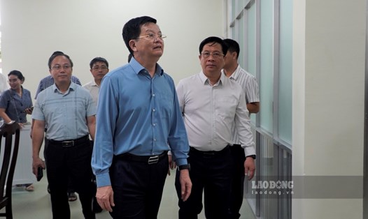 Phó Thủ tướng Mai Văn Chính kiểm tra công tác chuẩn bị vận hành chính quyền 2 cấp.