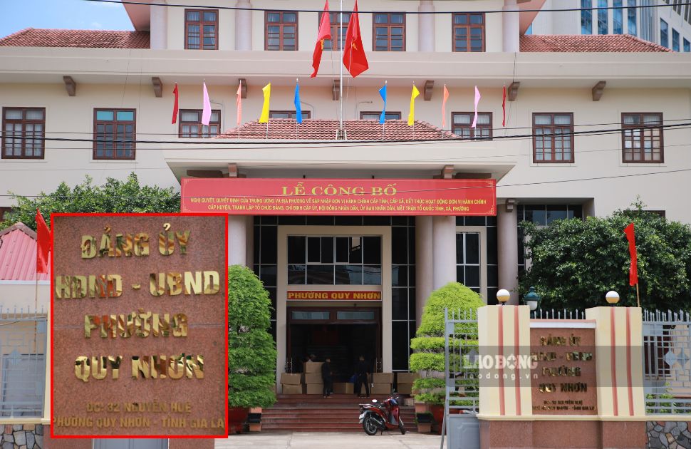 Tru so phuong Quy Nhon, tinh Gia Lai moi. Anh: Hoai Phuong