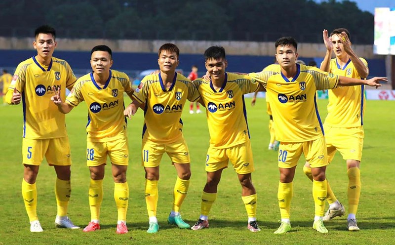 Song Lam Nghe An is facing a major change. Photo: SLNA FC