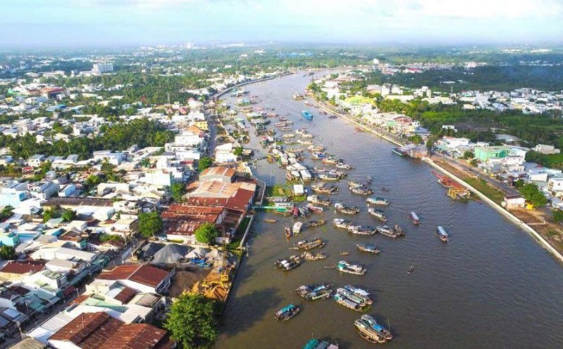 Can Tho has great potential for developing river tourism on the tourism map of the West. Photo: Ta Quang