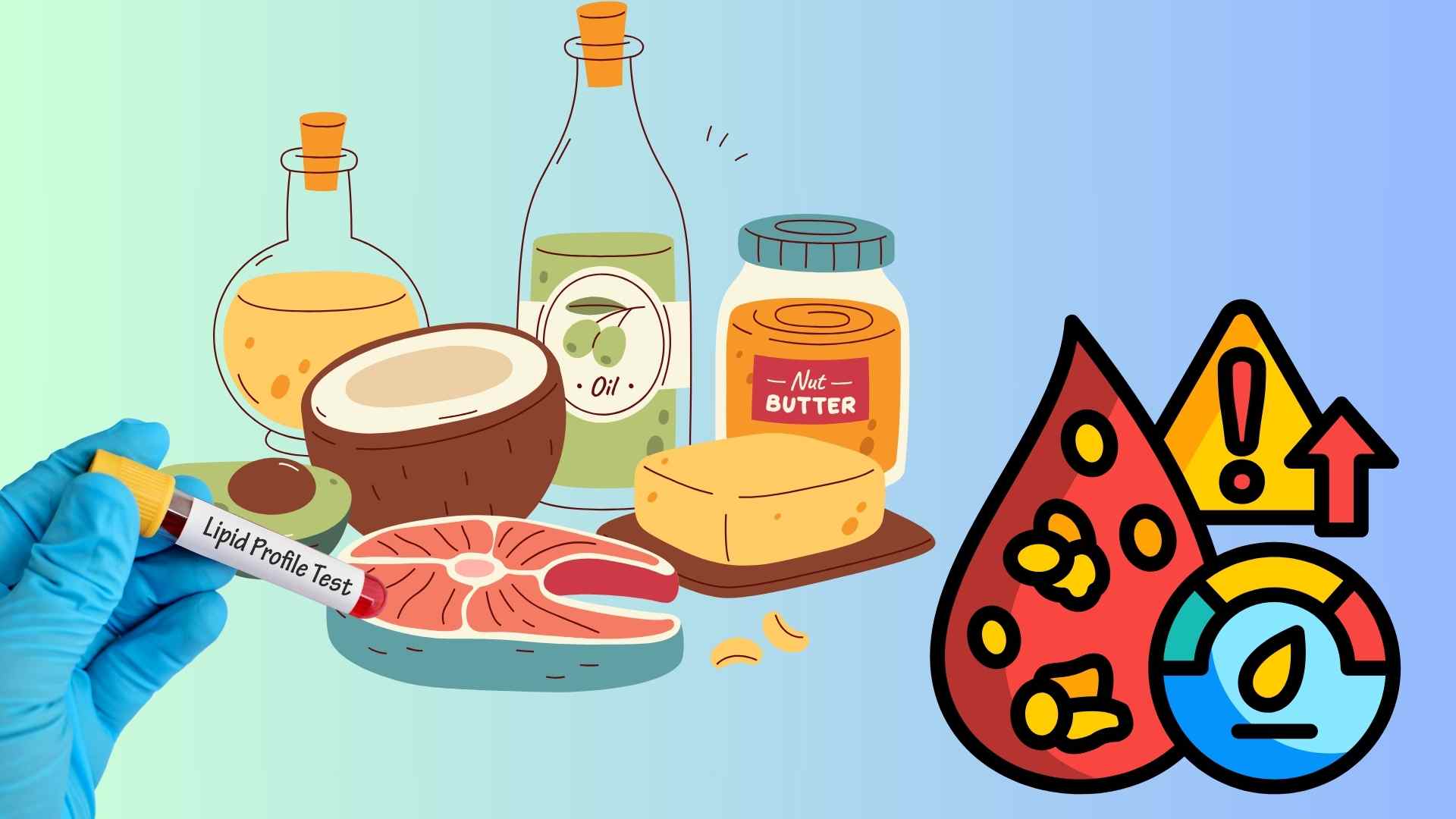 A healthy diet can help prevent dyslipidemia. Graphics: Ha May