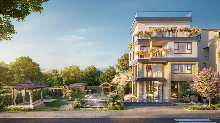 Tai Essensia Parkway, moi ngay cua chu nhan tinh hoa con la hanh trinh tan huong chuoi tien ich doc ban ben trong “resort thu nho”. Anh: Phu Long 