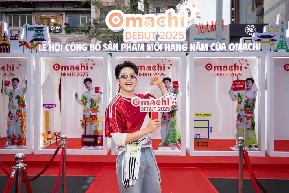 Omachi Debut 2025 - Quan Xa Chau A con co su gop mat cua nhieu guong mat noi tieng duoc yeu thich cua gioi tre. Anh: Hong Van