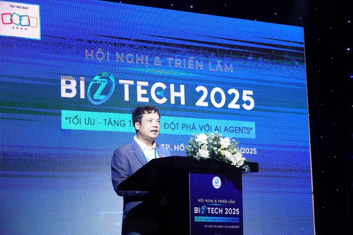 According to Mr. Nguyen Van Khoa - Chairman of VINASA, Vietnam identifies AI as one of the strategic technologies to focus on development. Photo: Nguyen Dang