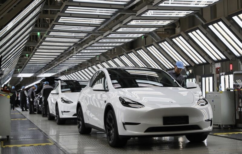 Elon Musk's Tesla has filed a trademark registration for robotaxi technology. Photo: Xinhua