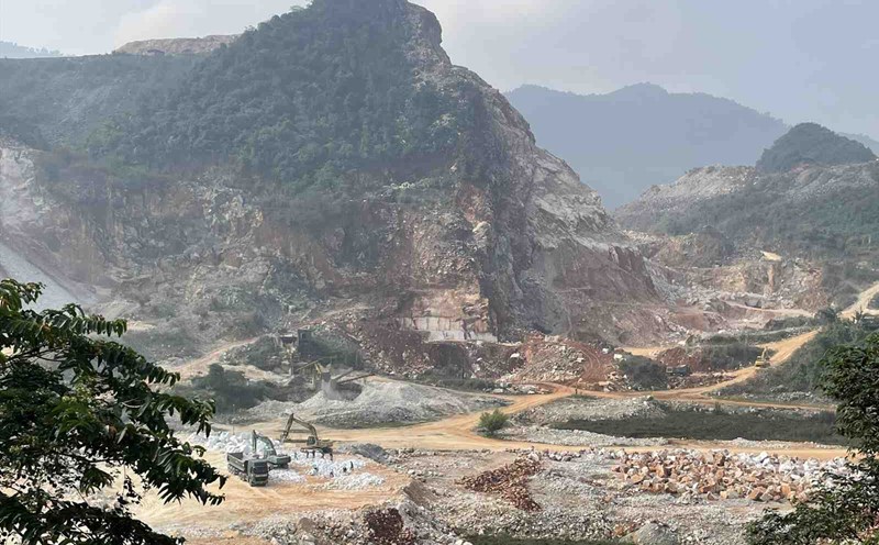 Mineral management in Nghe An province is increasingly being strengthened. Illustrative photo: Quang Dai