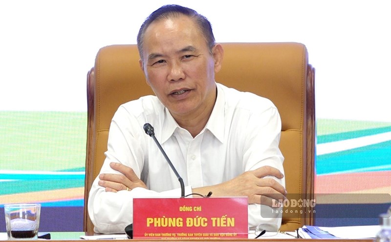 Deputy Minister of Agriculture and Environment Phung Duc Tien. Photo: Dinh Thien