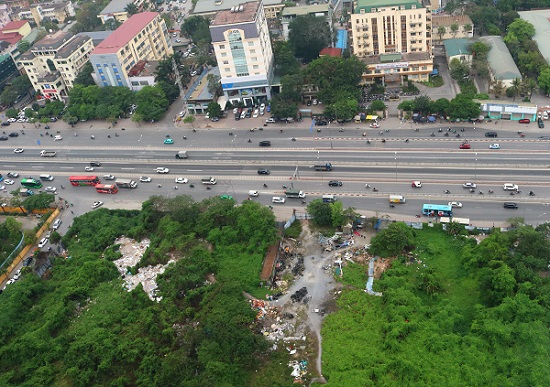 The VNPT project is abandoned. Photo: Reporter