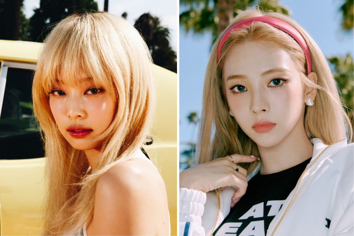 Jennie (Blackpink) y Karina (AESPA). Foto: MV Mantra, MV Spicy.