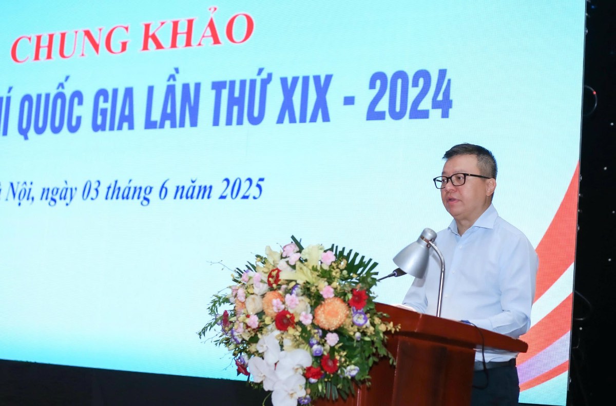 Mr. Le Quoc Minh - Member of the Party Central Committee, Editor -in -chief of the People's Newspaper, Deputy Head of Propaganda Department and Central Mobilization, Chairman of the Vietnam Journalists Association, Chairman of the Final Council of the 1924 National Press Award in 2024. Photo: Son Hai Hai Hai