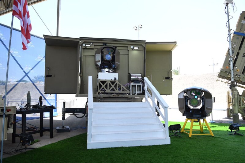 Israel's Iron Beam system. Photo: AFP