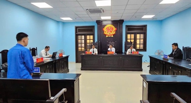 Bị cáo Nguyên tại toà. Ảnh: Nhật Hồ