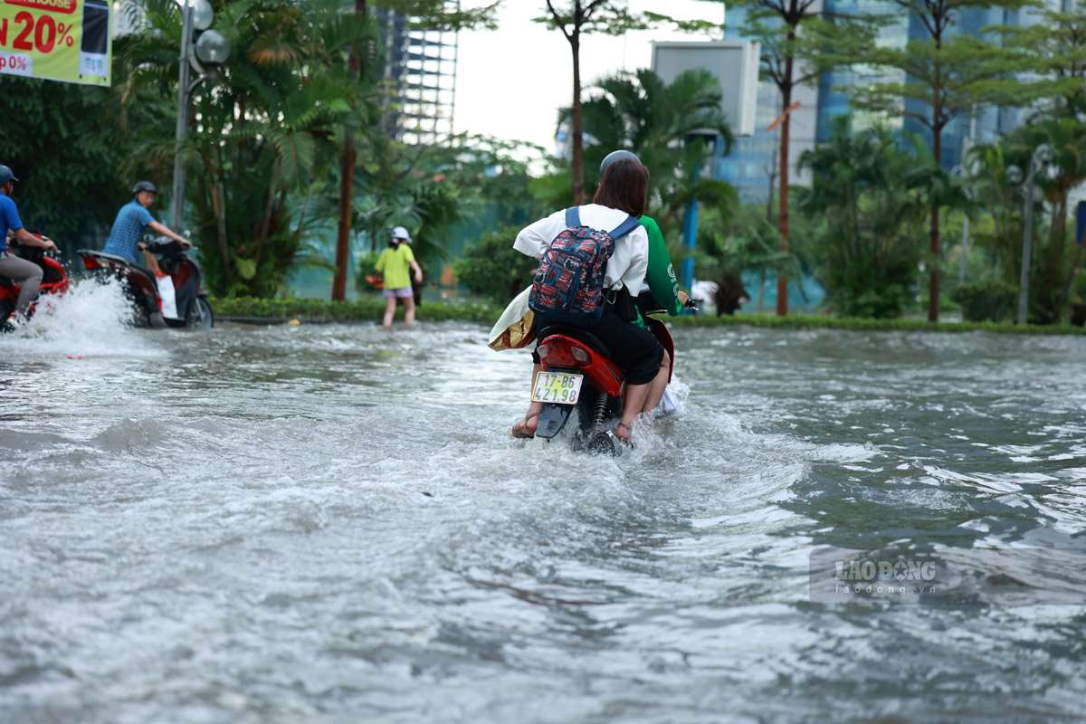 Las fuertes lluvias pueden causar inundaciones. Foto: Hai Nguyen