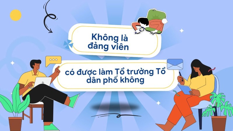 Segun las regulaciones actuales, el jefe del grupo residencial no esta obligado a ser miembros del partido. Grafico: Indonesia