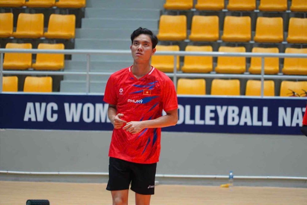 Para Bich Tuyen transmitio problemas fisicos antes de la Copa AVC Nations 2025. Foto: Vietnamita Gold Star Vietnam