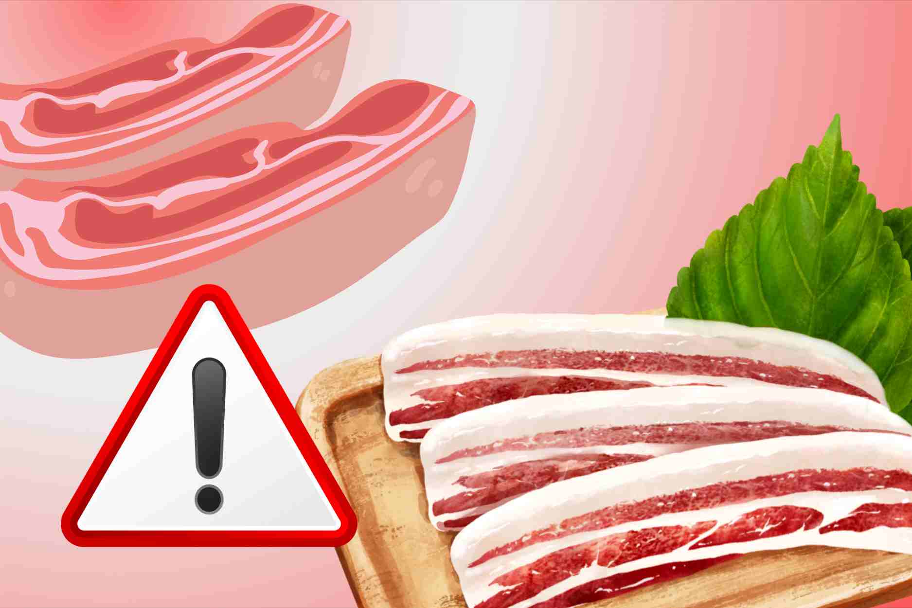 5 signos de carne de cerdo insegura, absolutamente no debe comer