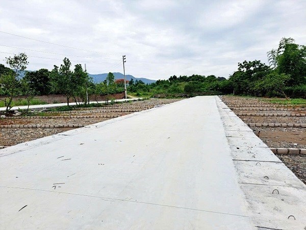 Dat nen tach thua vung ven Ha Noi tang gia manh. Anh: Luc Giang