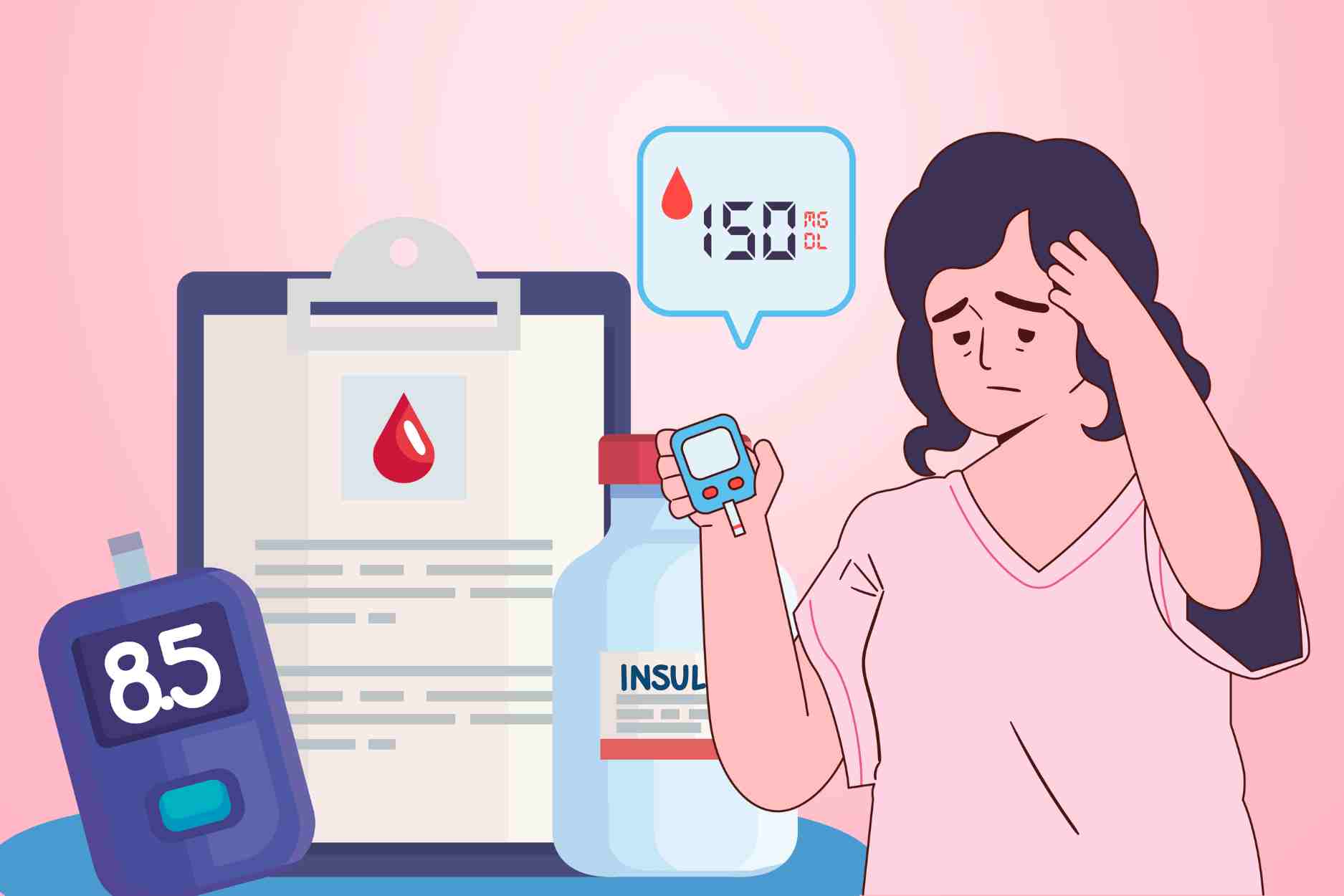 若者の前糖尿病の兆候を早期に認識して効果的に予防します。グラフィック:Dinh Dinh