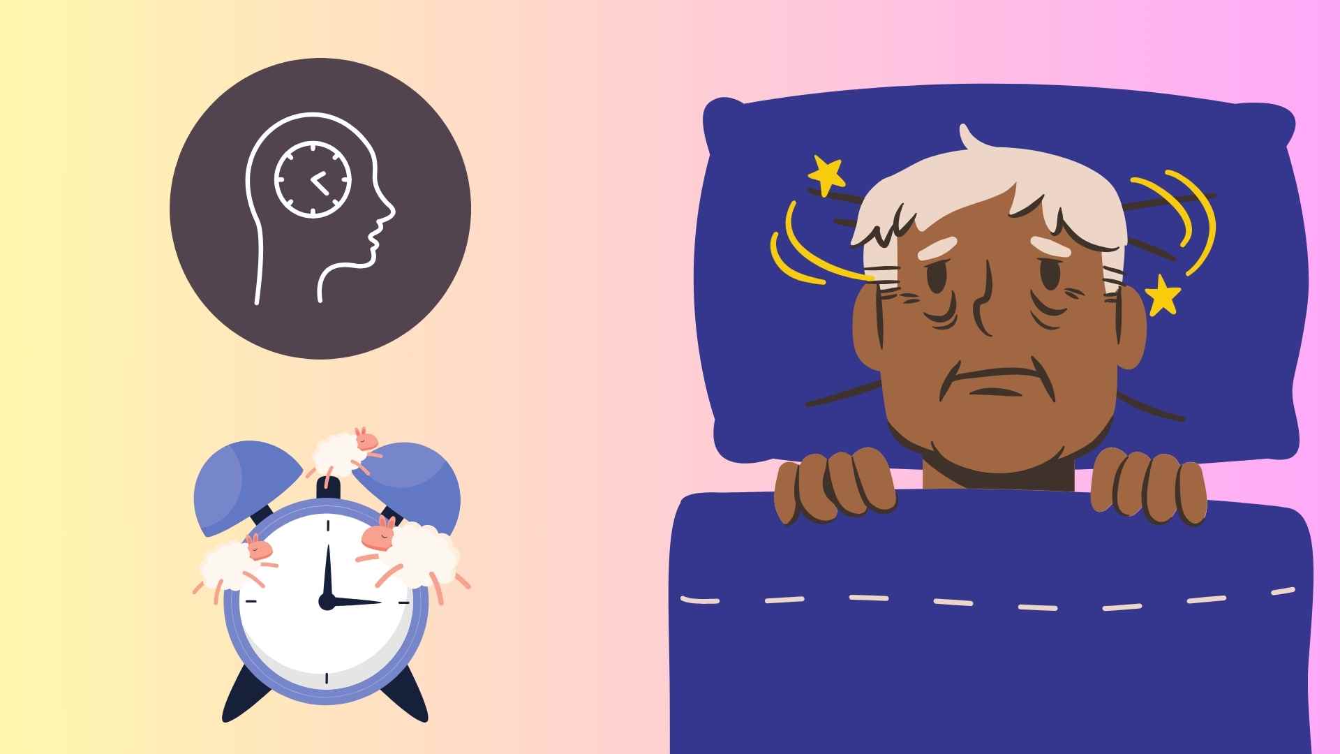 定期的な生活習慣と理想的な睡眠環境を確立することは、高齢者が不眠症の状態を改善するのに役立つ簡単な方法です。写真:フエン・チャン