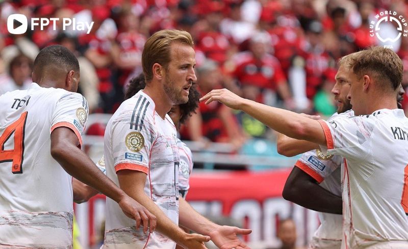 Le Bayern Munich a battu Flamengo lors du 1/8 de la Coupe du Monde du Club de la FIFA. Photo: FPT Play