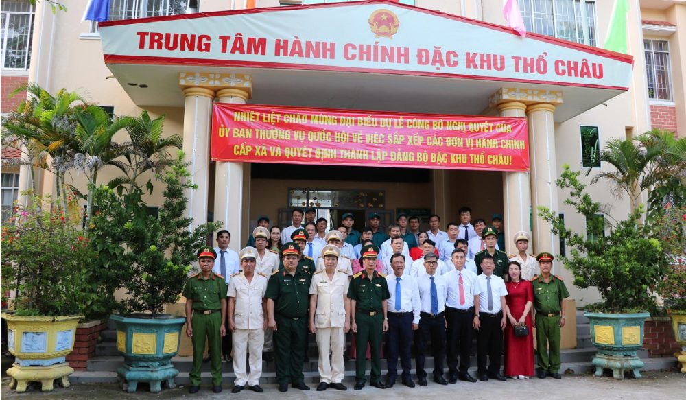 Tho Chau는 An Giang 지방의 3개 특별 구역 중 하나입니다(신규). 사진: Tien Dung