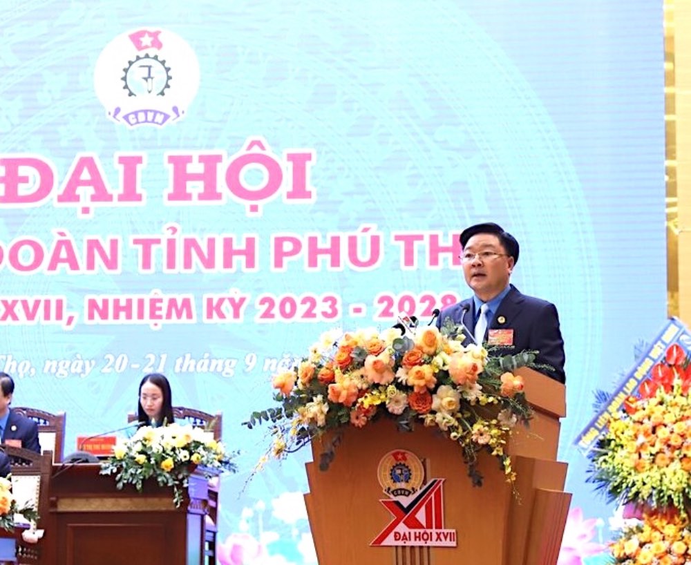 Ha Duc Quang 동지는 2025년 7월 1일부터 Phu Tho성 노동총연맹 위원장입니다. 사진: To Cong
