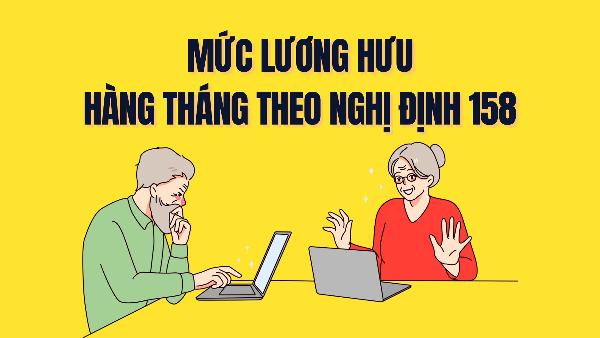 법령 158에 따른 월별 연금 수준. 그래픽: Tra My