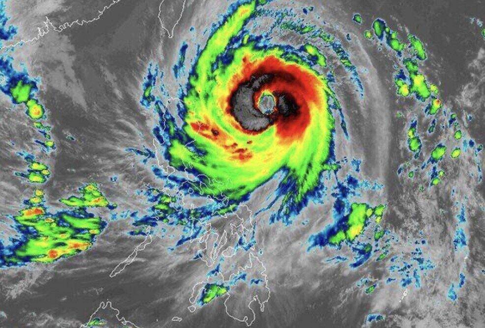 7월 전반기에 동해 근처에 저기압이 잇따라 발생할 것으로 예상됩니다. 사진: PAGASA