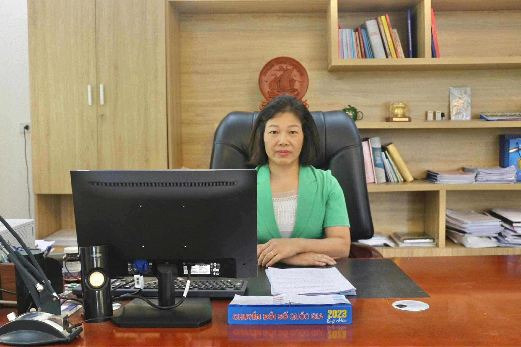 Comrade Do Thi Hien is the President of the Thai Nguyen Provincial Federation of Labor from July 1, 2025. Photo: Moc Lan (Bac Kan Newspaper)