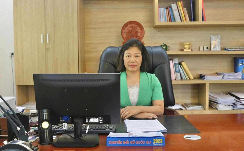 Comrade Do Thi Hien is the President of the Thai Nguyen Provincial Federation of Labor from July 1, 2025. Photo: Moc Lan (Bac Kan Newspaper)