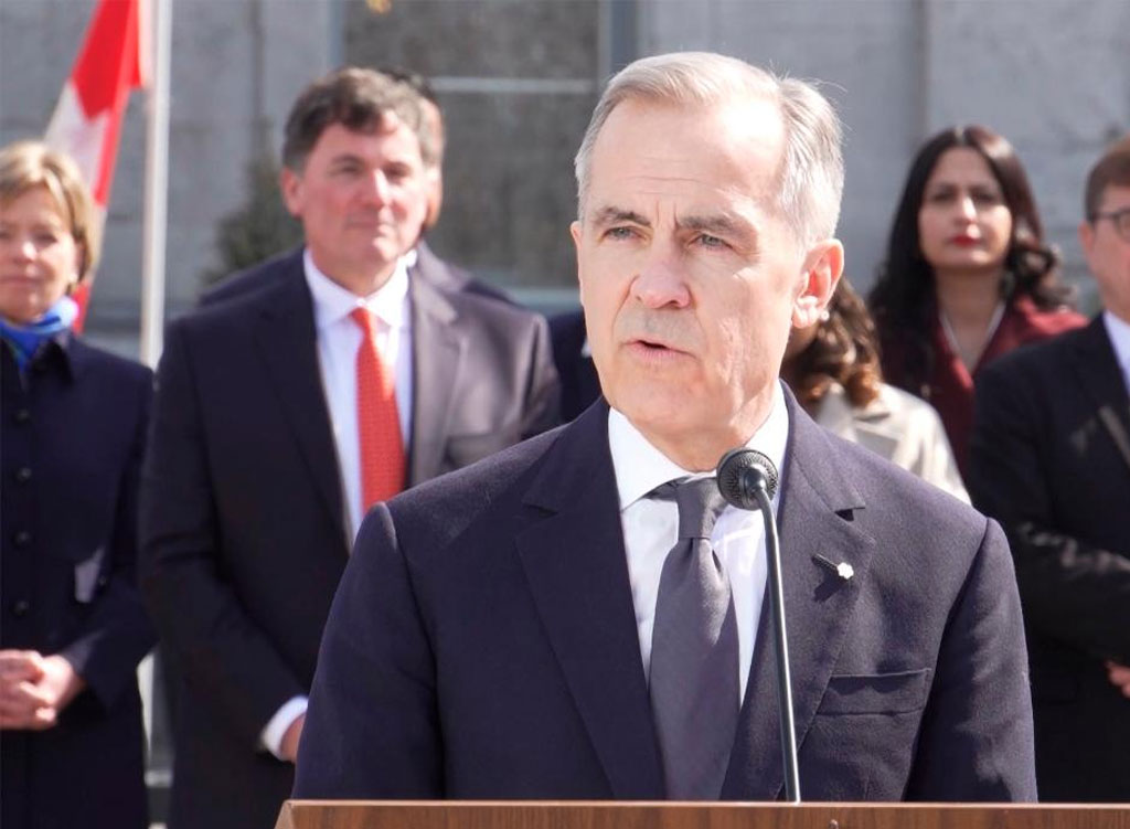 마크 카니 캐나다 총리. 사진: 신화통신