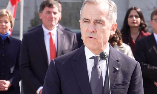 Thủ tướng Canada Mark Carney. Ảnh: Xinhua