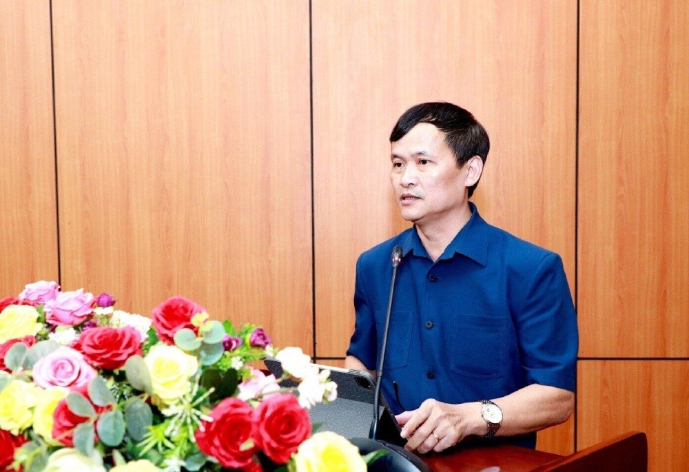 Comrade Trieu Tai Phong is the Chairman of the Tuyen Quang Provincial Federation of Labor from July 1, 2025. Photo: Industry and Trade Magazine