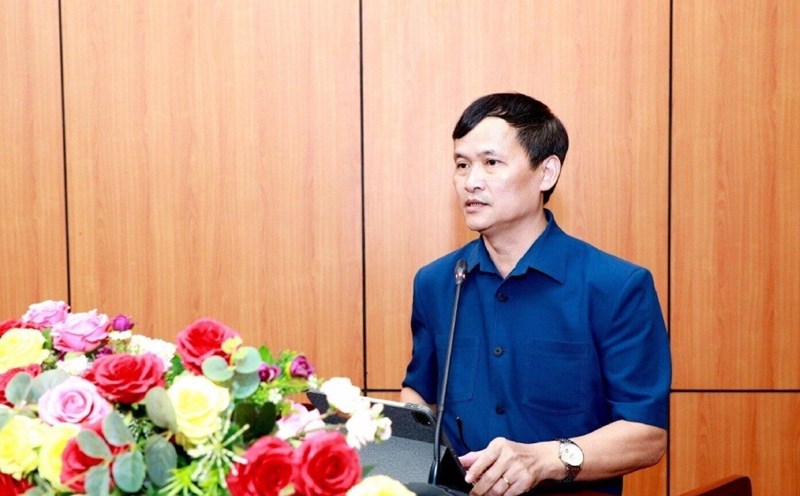 Comrade Trieu Tai Phong is the Chairman of the Tuyen Quang Provincial Federation of Labor from July 1, 2025. Photo: Industry and Trade Magazine