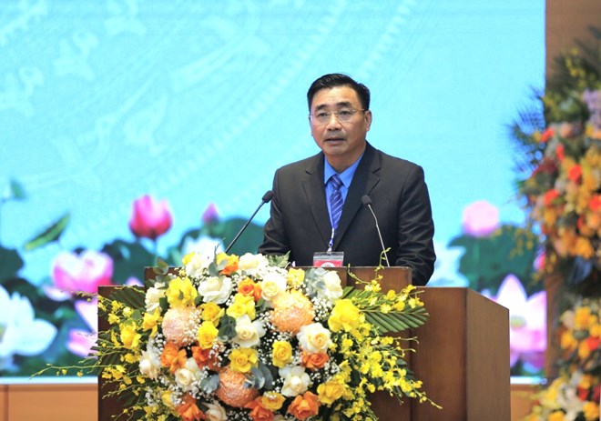 Comrade Nguyen Chuong Phat is the Chairman of the Lao Cai Provincial Federation of Labor from July 1, 2025. Photo: Bao Nguyen