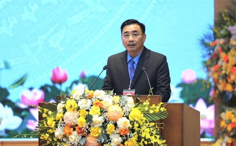 Comrade Nguyen Chuong Phat is the Chairman of the Lao Cai Provincial Federation of Labor from July 1, 2025. Photo: Bao Nguyen
