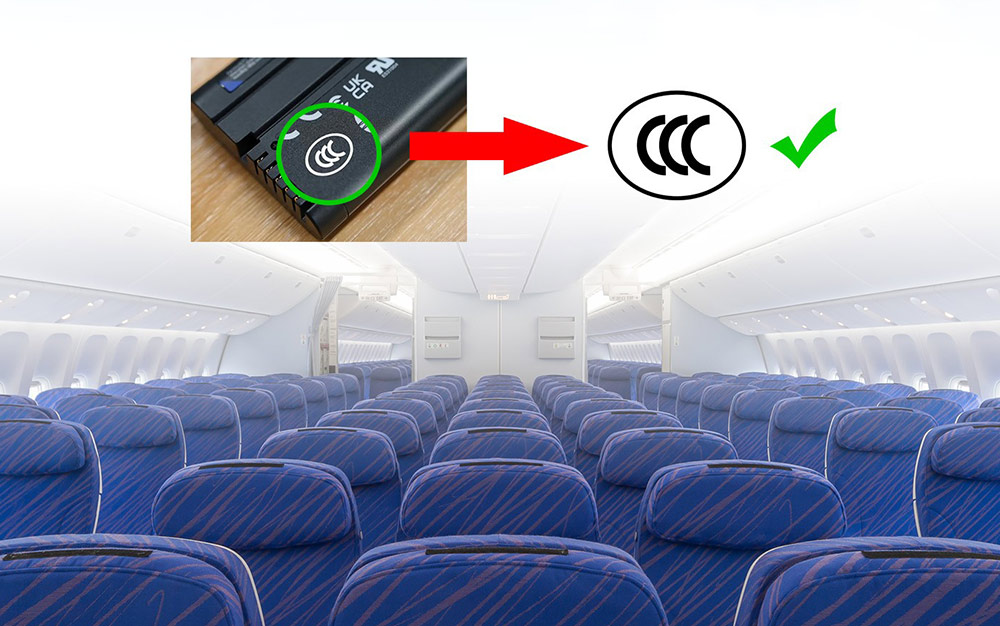 Passengers on domestic flights in China will no longer be allowed to carry backup chargers without an official CCC brand. Photo: Southern Airlines