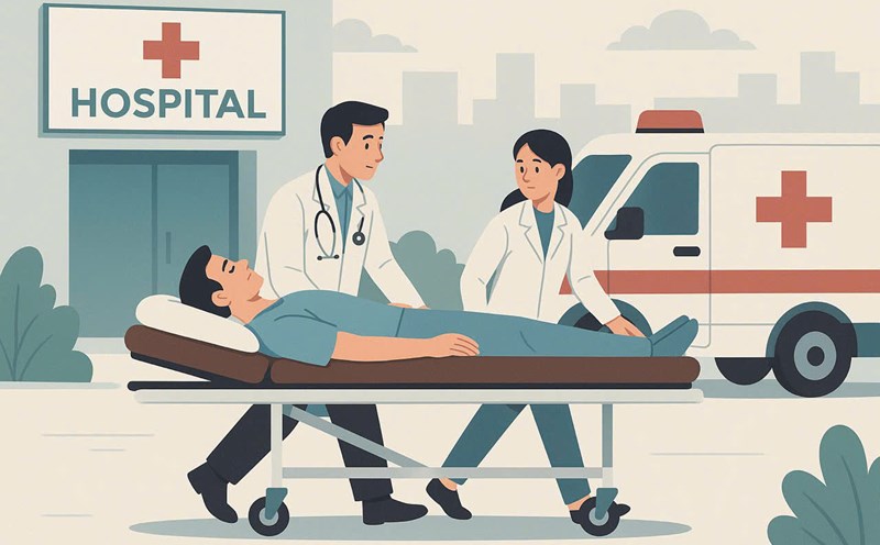 Regulations on initial health insurance examination and treatment registration and referral. Graphics: Huong Giang
