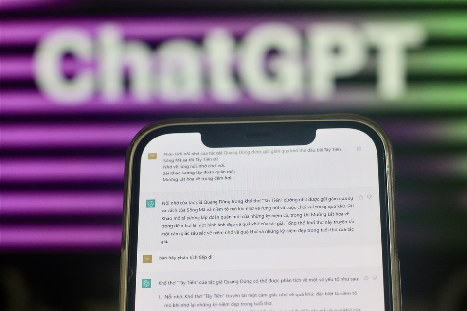 How ChatGPT affects your language thinking and speaking style. Photo: Hoai Anh