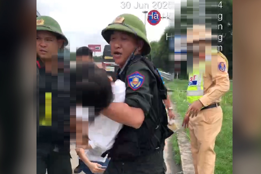 CSCD兵士が高速道路で痙攣を起こした子供を受け入れた瞬間を語る