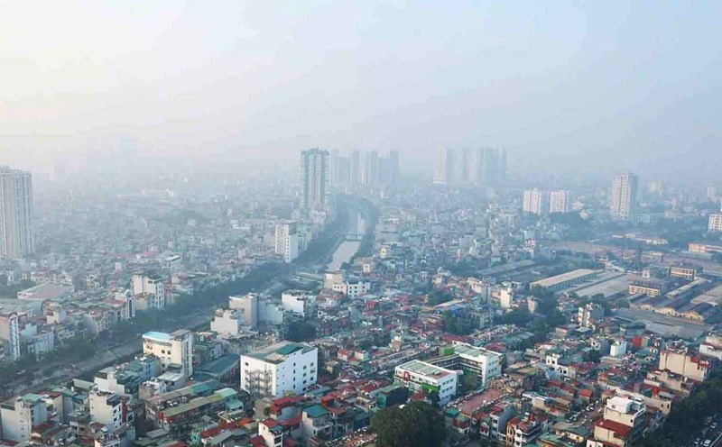 Chất lượng không khí 6.6: 3 trạm đo của Hà Nội cùng ở ngưỡng trung bình